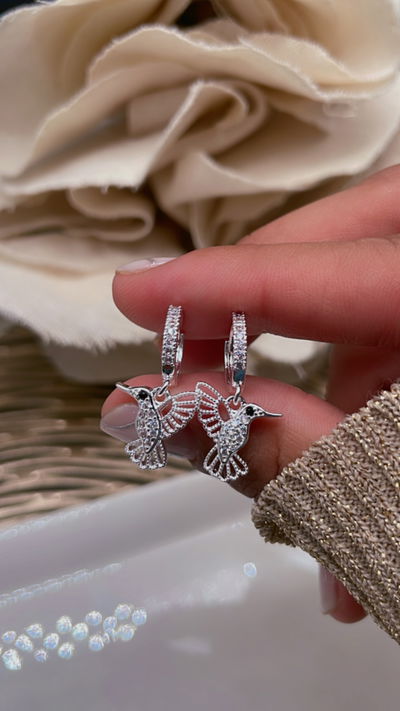 Argollas con dije