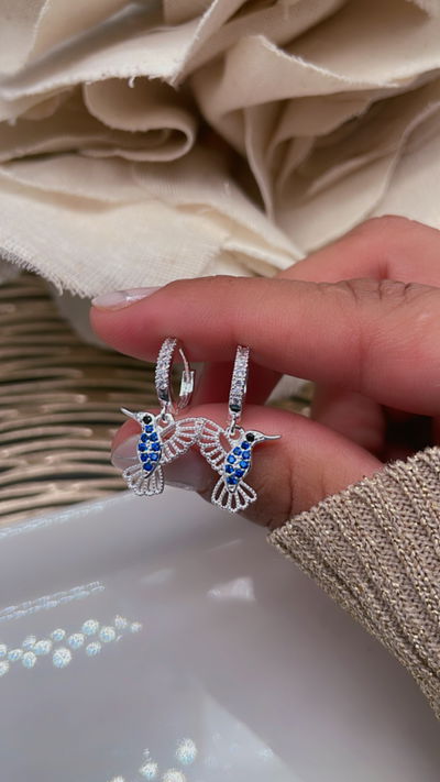 Argollas con dije 