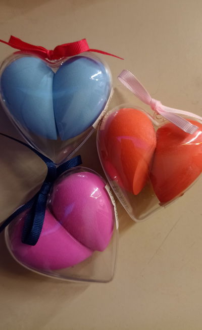 Corazón esponjas x2u