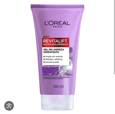 Gel de limpieza facial Revitalif L'oreal 