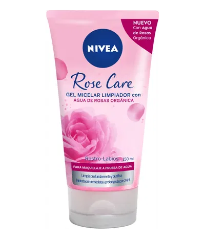 Gel de limpieza Roses Care Nivea