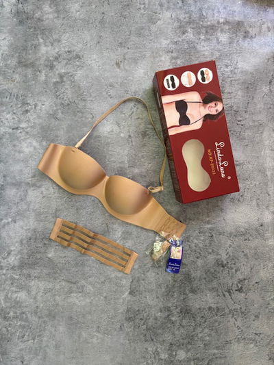 Corpiño straples piel