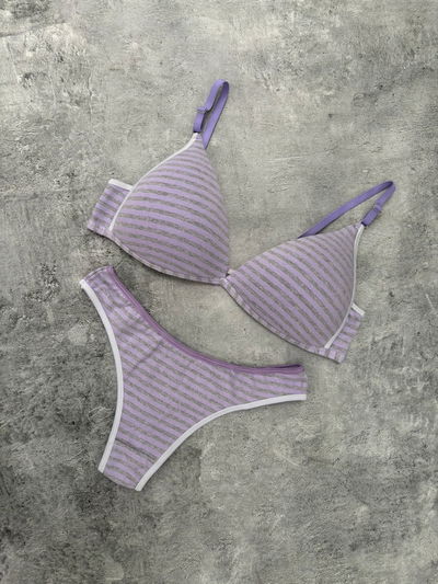 Habana rayas lila ❤️