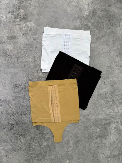 Colales doble faja blanco