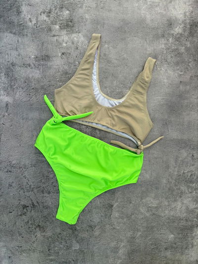 Trikini Lavanda verde