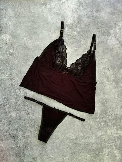 Pijama Aurora negro ❤️