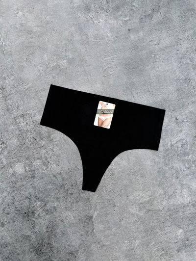 Colales con faja sin costura negro