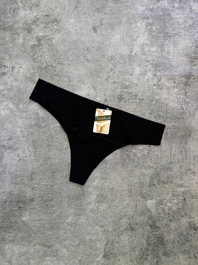 Colales sin costura negro