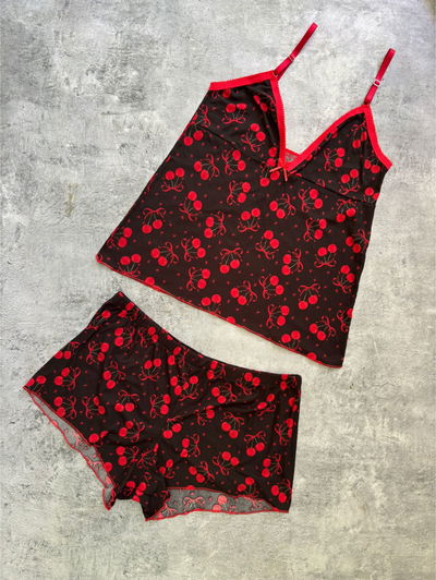 Pijama Abril negro 💚