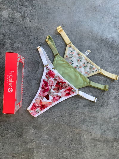 Pack por 3 FRASHE 5001❤️