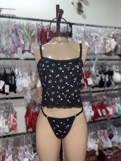 Pijama Antonia negro 💚