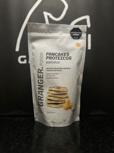 Pancakes proteícos sabor queso