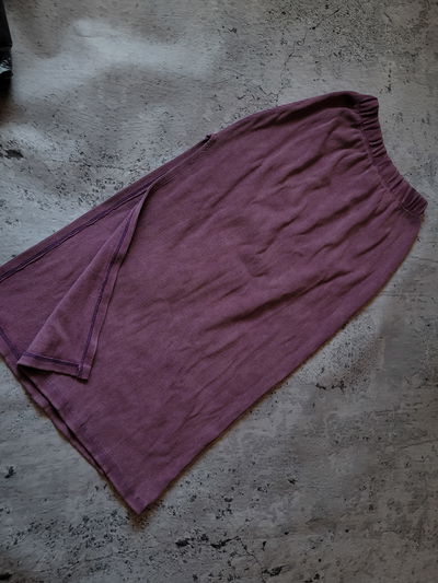 Pollera gaspeada 