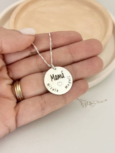 DIJE MEDALLA PERSONALIZADA