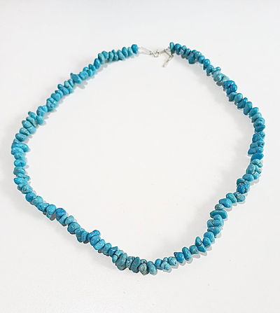 COLLAR ESCALLAS TURQUESA plata925