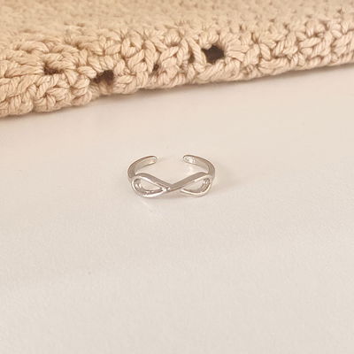 ANILLO CLOE PLATEADO