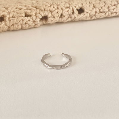 ANILLO ANA PLATEADO 