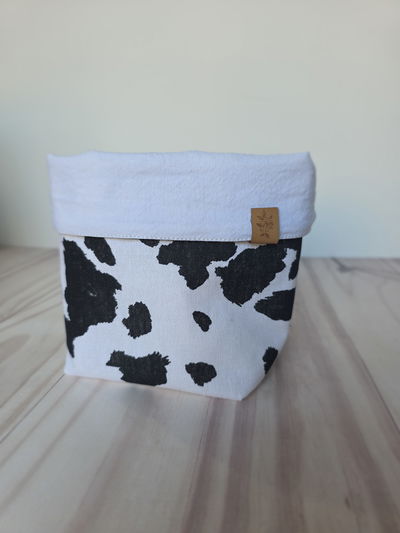 Organizador chico Cow print