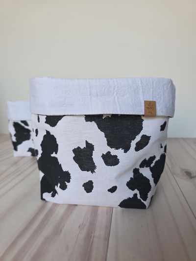 Organizador tamaño grande Cow print