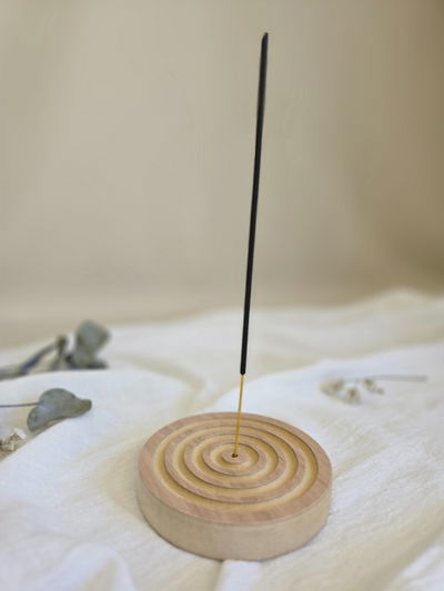 Porta sahumerio circular