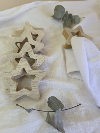 Servilletero estrella x6