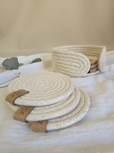 Set posavasos Aurora x6