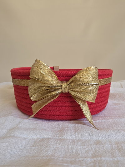 Organizador navideño Rojo