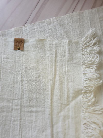 Pie de cama blanco