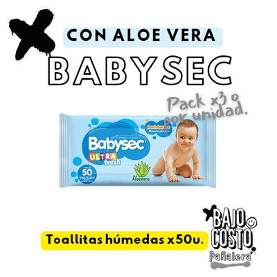 Toallitas Húmedas Babysec 