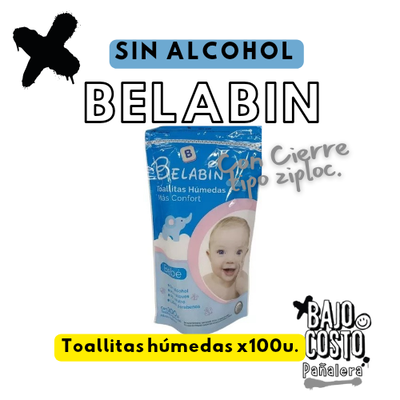 Toallitas Húmedas BELABIN x100u.