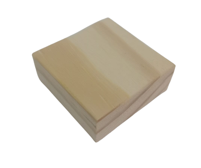 ⭐ Sello Manual de Madera Personalizado – 6x6 cm