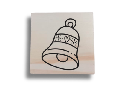 Sello Felices Fiestas N°14 -  3x3cm