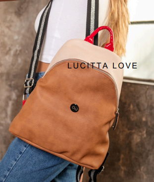 Mochila marca Ozeta Amsterdam Suela y Nude