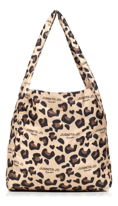 Cartera Bolso Juanita Jo Animal Print, con su bolsa original