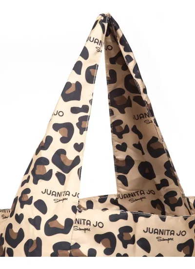 Cartera Bolso Juanita Jo Animal Print, con su bolsa original