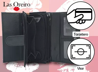 BILLETERA con fuelle LAS OREIRO SUELA