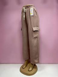 PANTALON CARGO BEIGE IMPORTADO