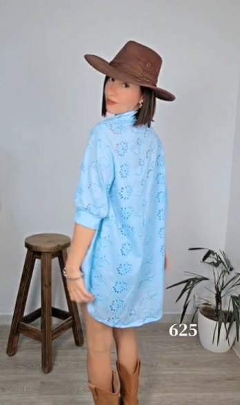 CAMISA BRODERIE IMP0ORTADA 