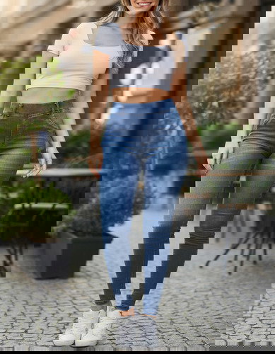 CALZA JEAN MOSSA MODELADORA