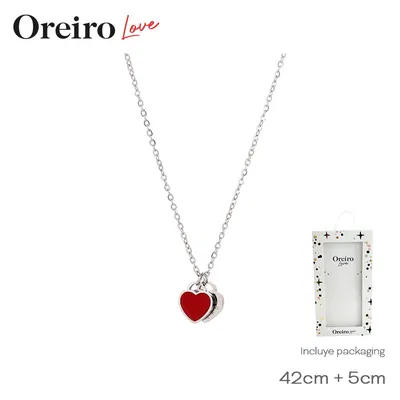 COLLARES OREIRO LOVE ACERO 100%