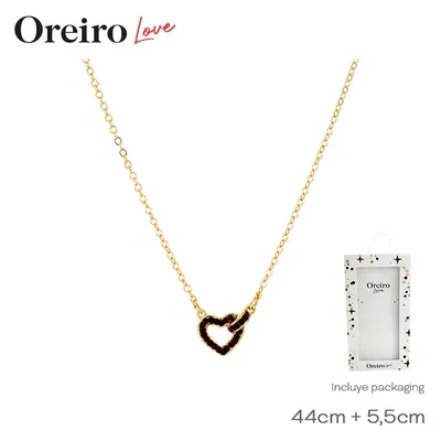 COLLAR  OREIRO LOVE ACERO 100%