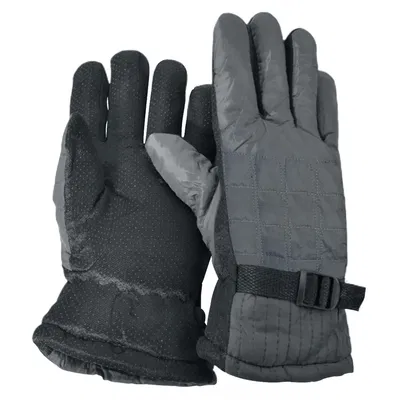 GUANTES PARA MOTO TERMICOS CON POLAR GRIS