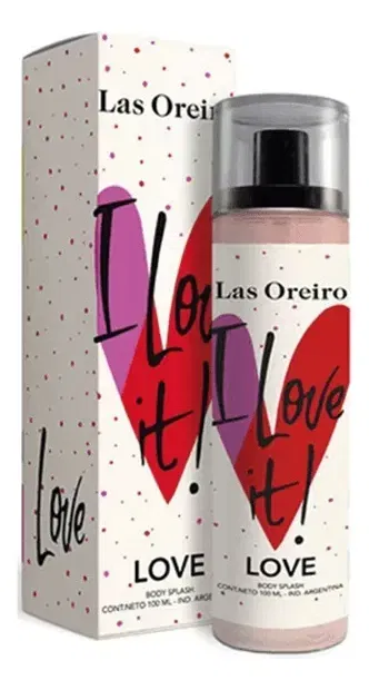 BODY SPLASH LAS OREIRO LOVE 100 ML
