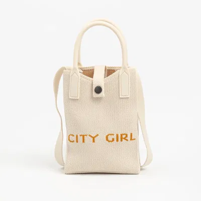 Cartera pequeña de tela