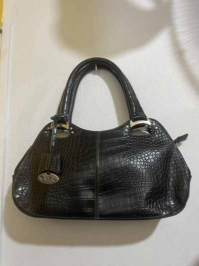 Cartera Reptil Negra