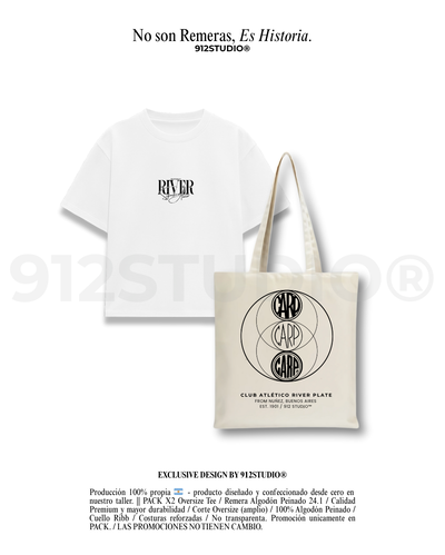 PACK #003 - Over Tote Bag (a elección)