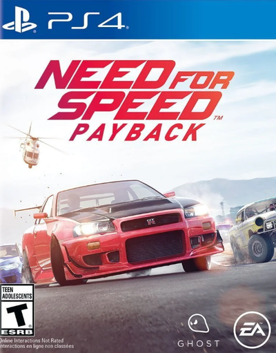 NEED FOR SPEED PAYBACK PS4