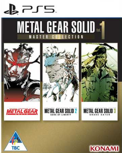 METAL GEAR SOLID VOL 1 MASTER COLLECTION PS5