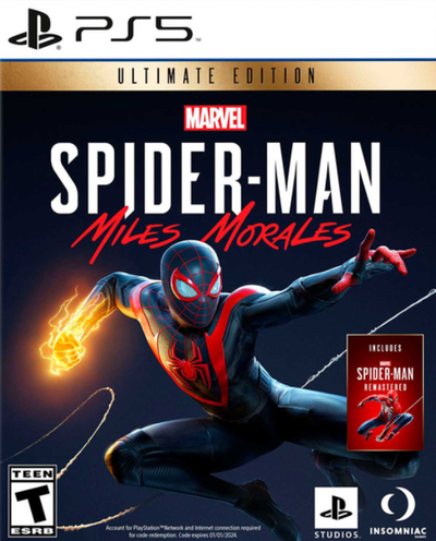 SPIDERMAN MILES MORALES ULTIMATE EDITION PS5