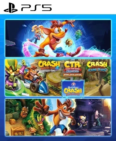CRASH BANDICOOT CRASHIVERSARY BUNDLE PS5